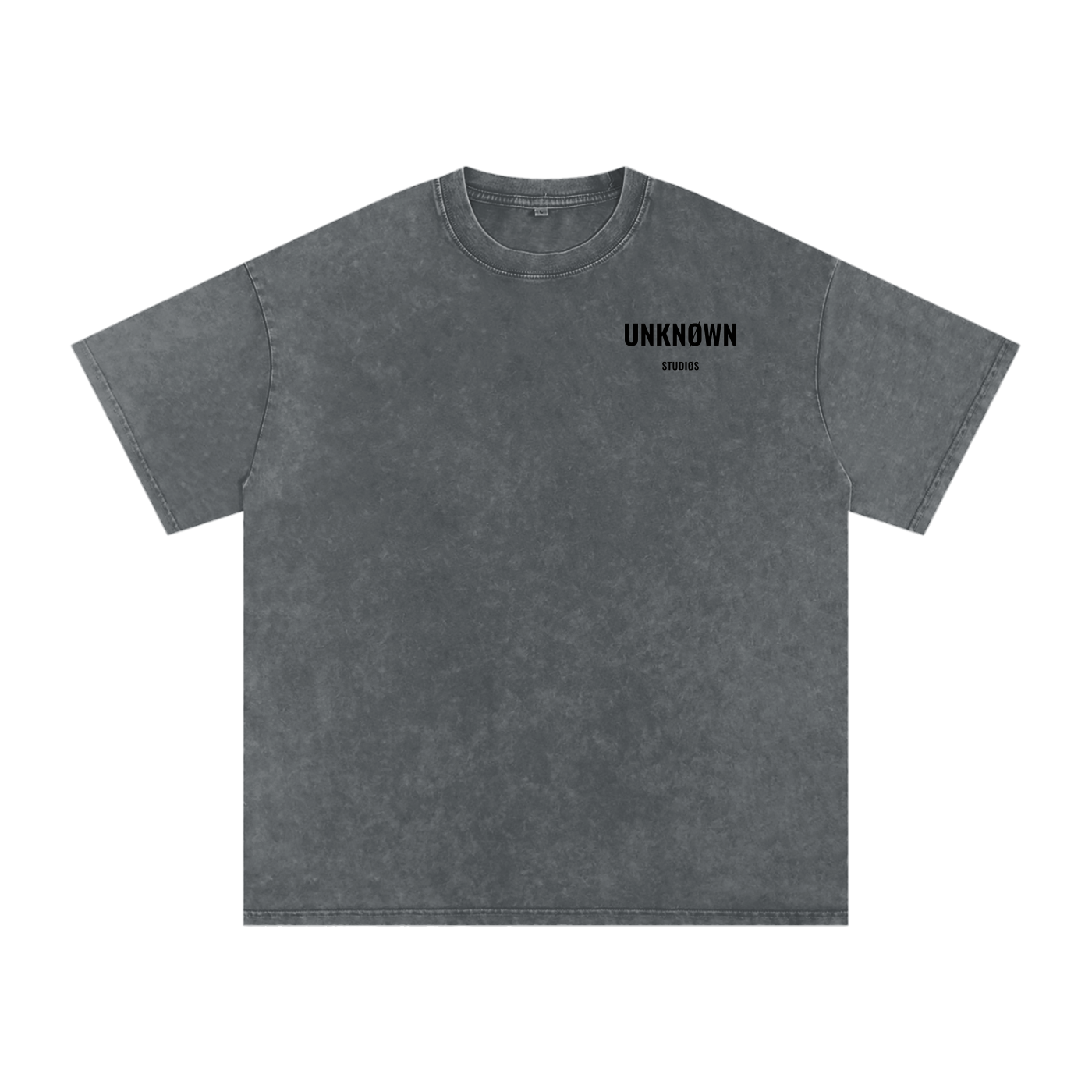 Graphic Snow Washed Oversized Cotten T-Shirt