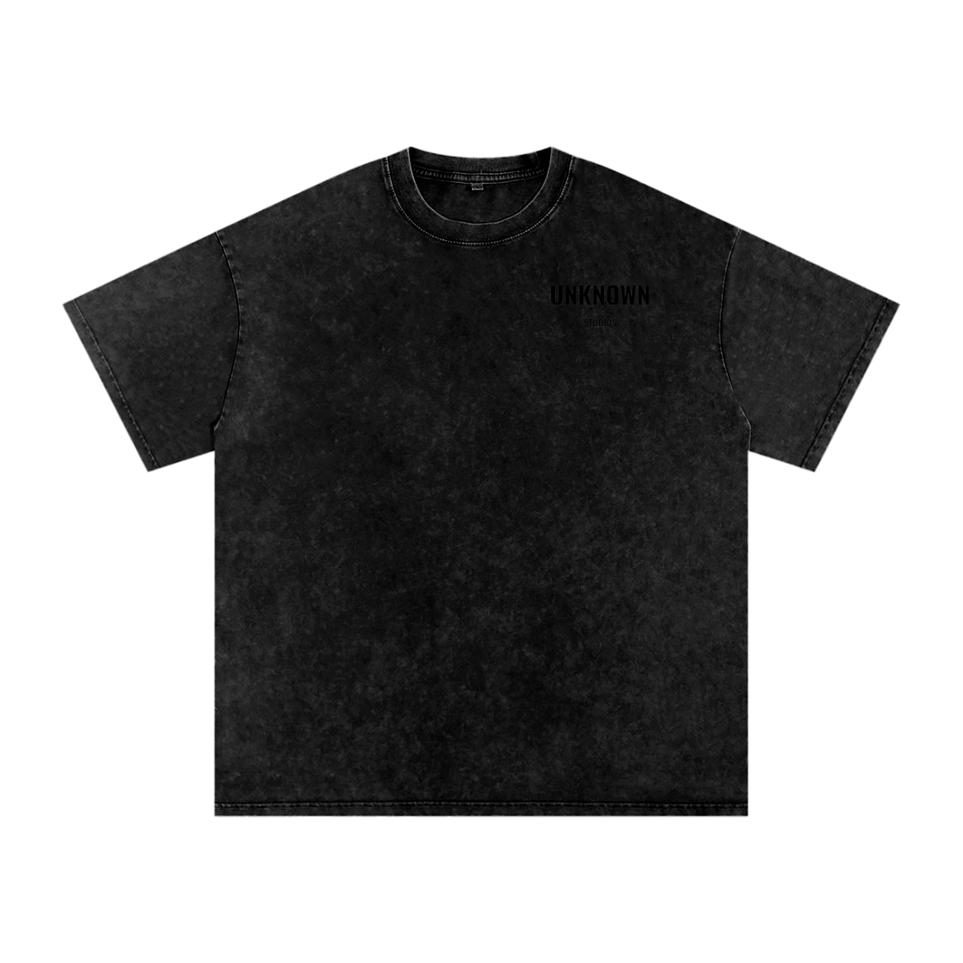 Graphic Snow Washed Oversized Cotten T-Shirt