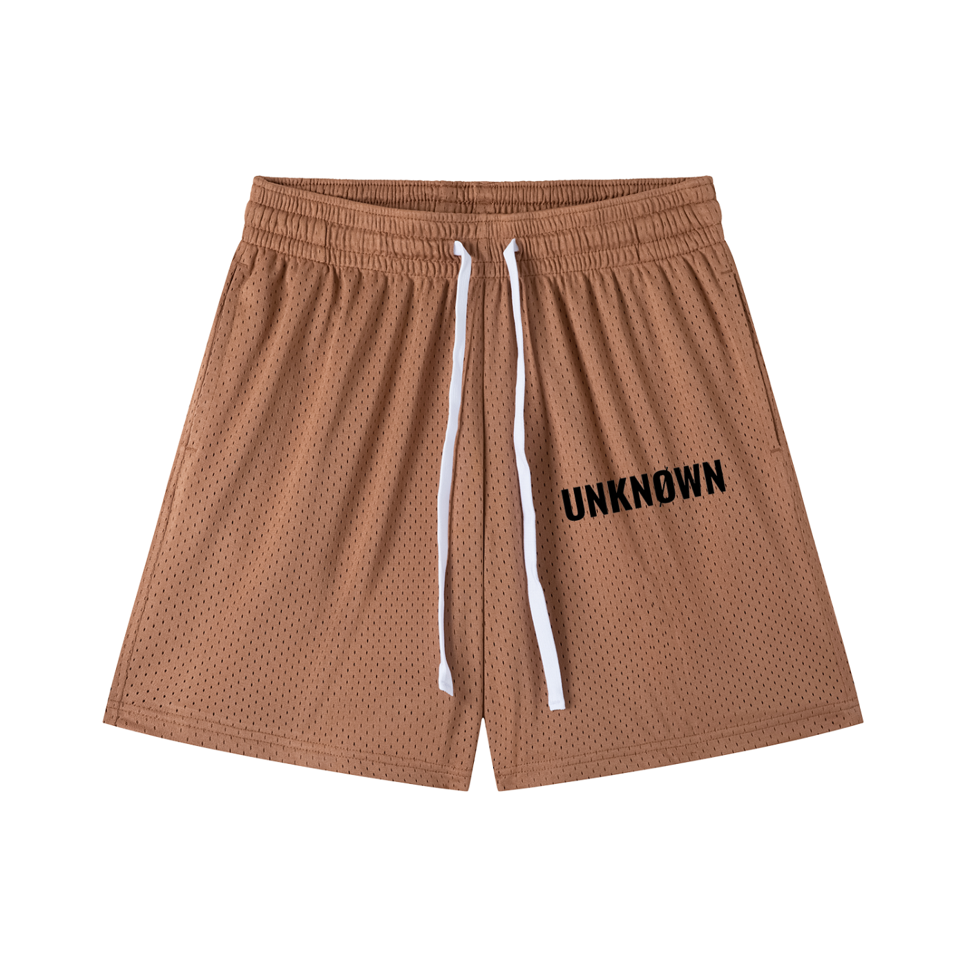 Mesh Drawstring Shorts