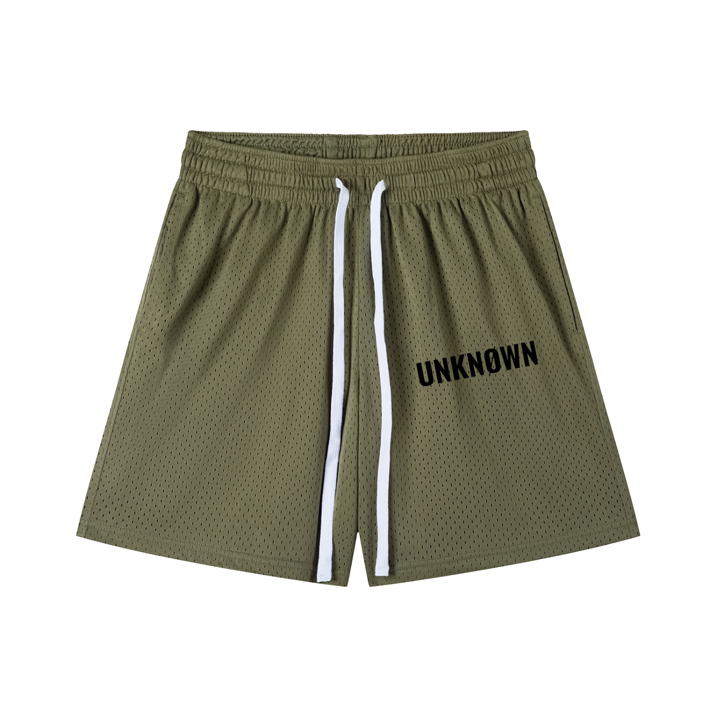 Mesh Drawstring Shorts